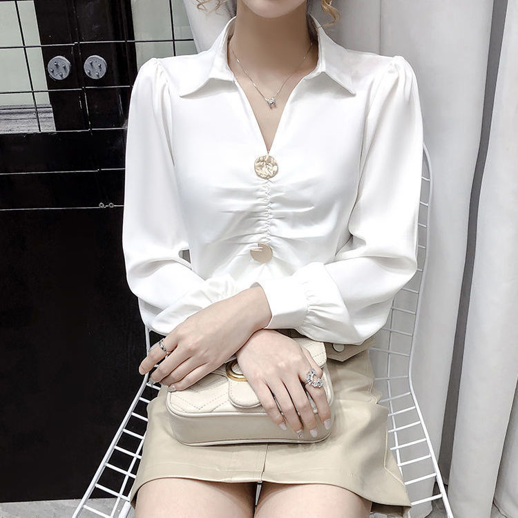 Chiffon Shirt Women's Spring And Autumn Long Sleeve