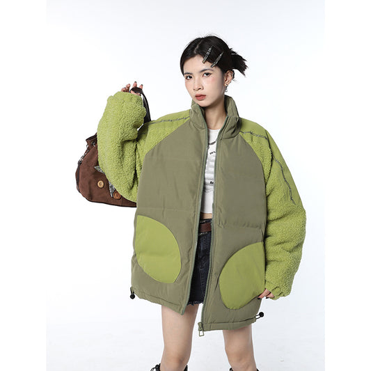 Lamb's Wool Cotton Jacket Female